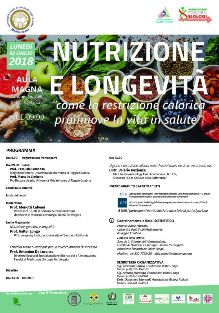 Nutrizone E Longevita