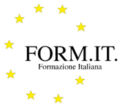 Logo Form.it Formazione Italiana partner progetto Comunità S.A.N.E.