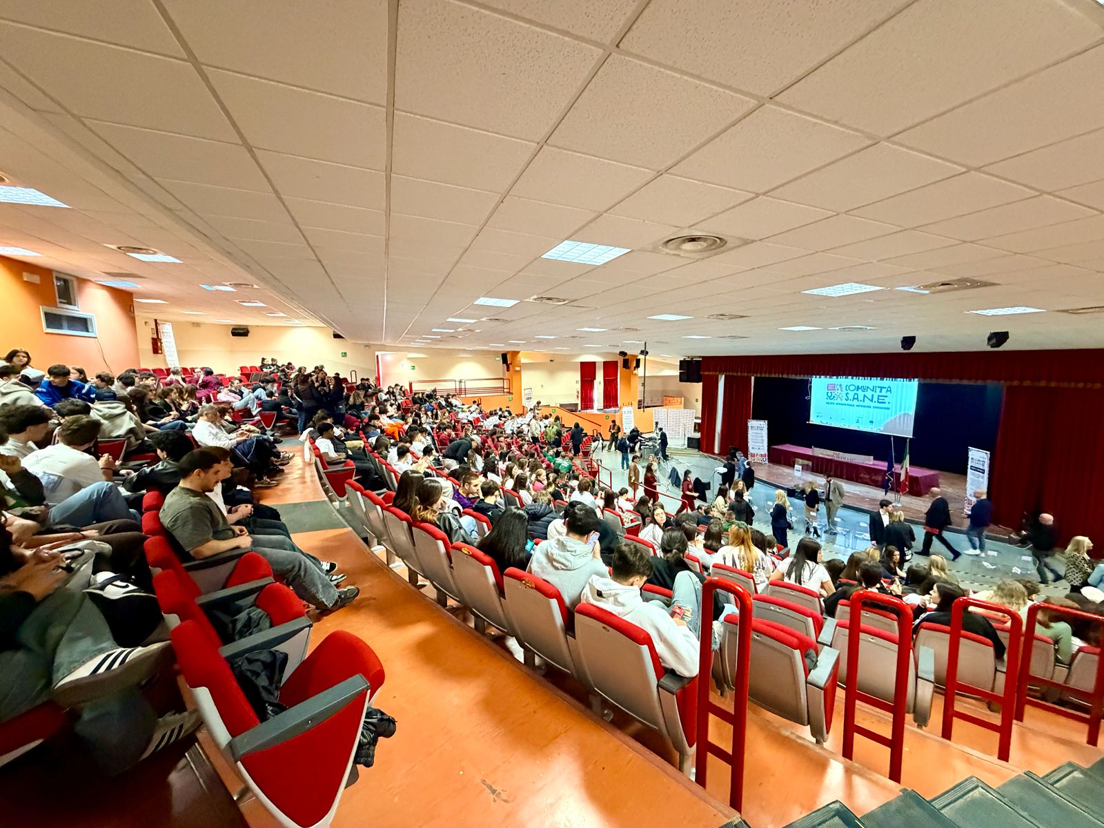 Presentazione del progetto S.A.N.E. all'Istituto Sannino-De Cillis di Napoli, aprile 2026