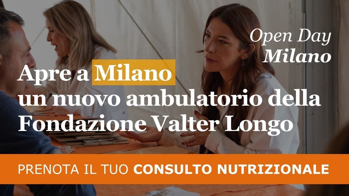 Ambulatorio nutrizionale Milano Fondazione Valter Longo