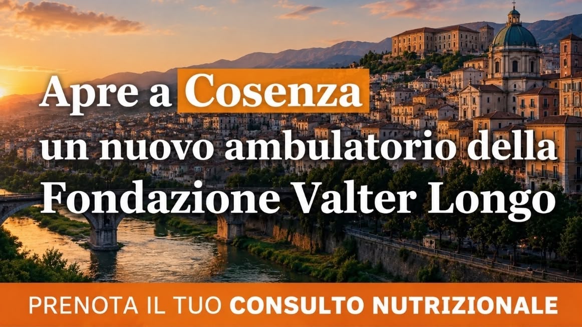 Ambulatorio nutrizionale Cosenza Fondazione Valter Longo