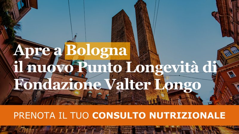 Le due torri di Bologna: apre il nuovo Punto Longevit&agrave; della Fondazione Valter Longo
